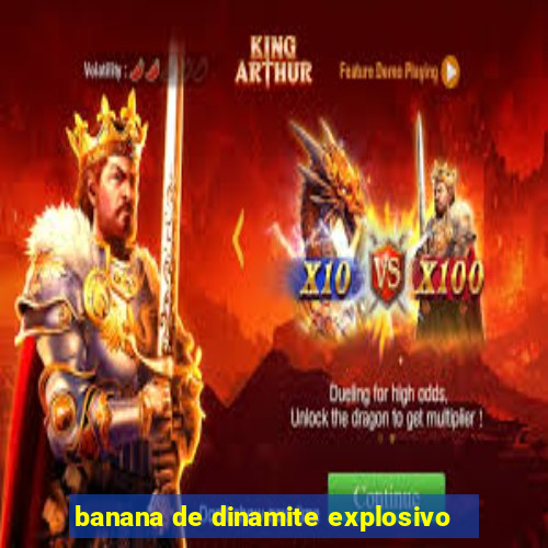 banana de dinamite explosivo